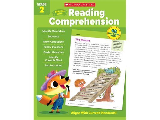 Scholastic Success with Reading Comprehension Grade 2 Workbook