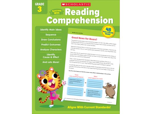 Scholastic Success with Reading Comprehension Grade 3 Workbook
