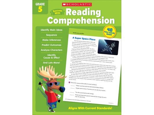 Scholastic Success with Reading Comprehension Grade 5 Workbook