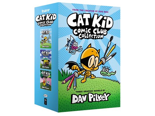 The Cat Kid Comic Club Collection: From the Creator of Dog Man (Cat Kid Comic Club #1-3 Boxed Set)