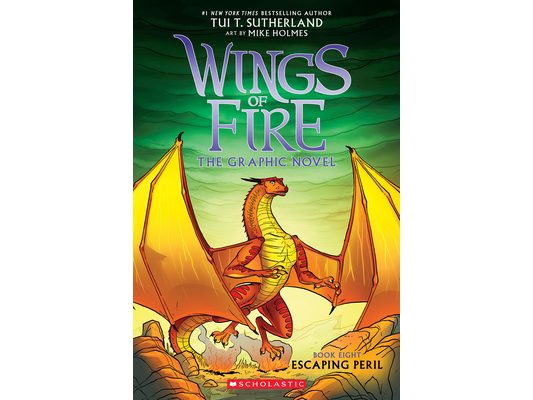 Escaping Peril: A Graphic Novel (Wings of Fire Graphic Novel #8): Volume 8