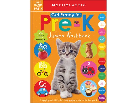 Get Ready for Pre-K Jumbo Workbook: Scholastic Early Learners (Jumbo Workbook)