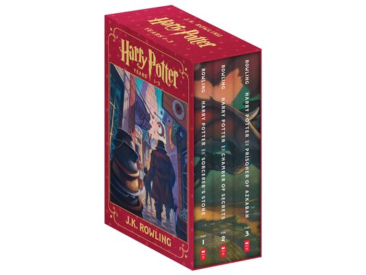 Harry Potter Paperback Box Set (Books 1-3)