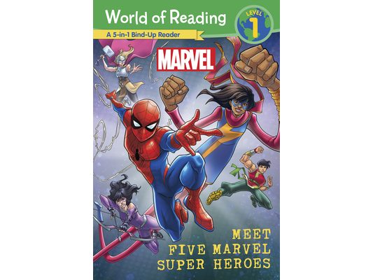 World of Reading: Meet Five Marvel Super Heroes