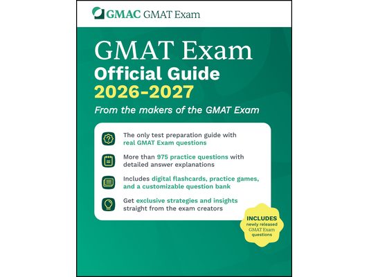 GMAT Official Guide 2026 - 2027: Book + Online Question Bank