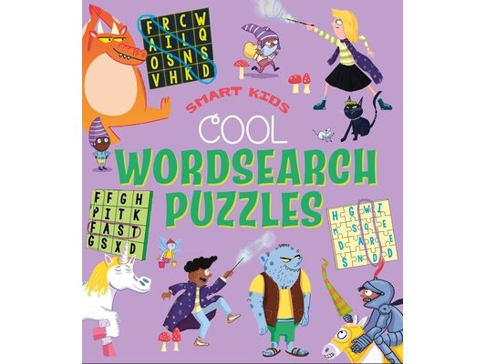 Smart Kids: Cool Wordsearch Puzzles: Over 50 Puzzles