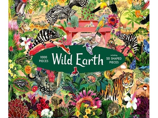 Wild Earth 1000 Piece Jigsaw with 20 Shaped Pieces: Stories of Nature's Greatest Comebacks
