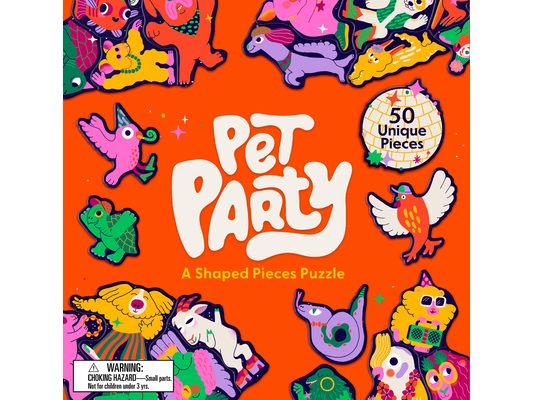 Pet Party: A Shaped Pieces Puzzle