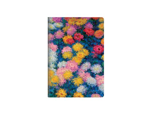 Monet's Chrysanthemums A5 Dot Grid Cahier Notebook, 80pg, 100gsm by Paperblanks (Monet's Chrysanthemums)