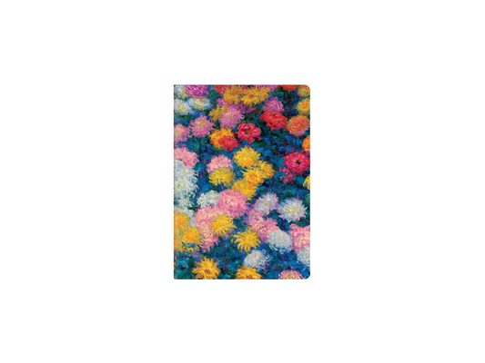 Monet's Chrysanthemums A6 Dot Grid Cahier Notebook, 80pg, 100gsm by Paperblanks (Monet's Chrysanthemums)