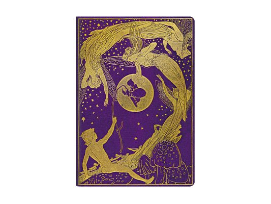 Violet Fairy A4 Lined Cahier Notebook, 80pg, 100gsm by Paperblanks (Lang's Fairy Books)