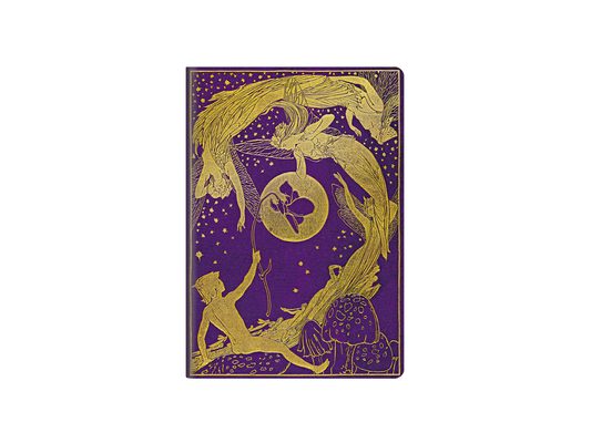 Violet Fairy A5 Dot Grid Cahier Notebook, 80pg, 100gsm by Paperblanks (Lang's Fairy Books)