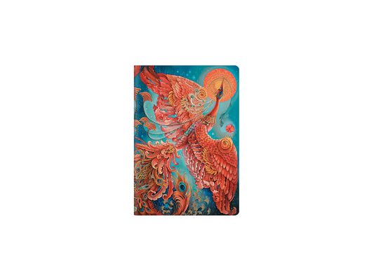 Firebird A6 Lined Cahier Notebook, 80pg, 100gsm by Paperblanks (Birds of Happiness)