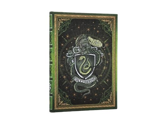 Slytherin Journal MIDI Custom Lined Hardcover, 144pg, 120gsm by Paperblanks (Harry Potter Collection)