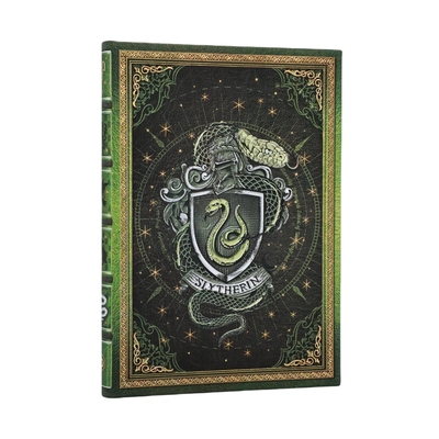 Slytherin Journal MIDI Custom Unlined Hardcover, 144pg, 120gsm by Paperblanks (Harry Potter Collection)