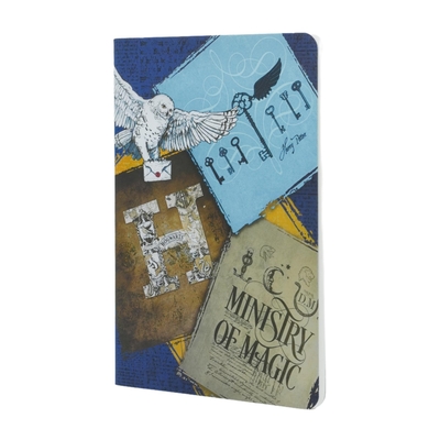 Moments of Magic Notebook A5 Lined Cahier, 80pg, 100gsm by Paperblanks (Harry Potter Collection)
