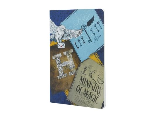 Moments of Magic Notebook A5 Unlined Cahier, 80pg, 100gsm by Paperblanks (Harry Potter Collection)