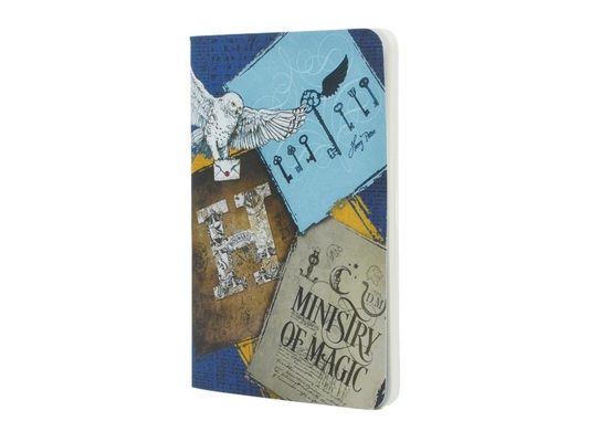 Moments of Magic Notebook A6 Unlined Cahier, 80pg, 100gsm by Paperblanks (Harry Potter Collection)