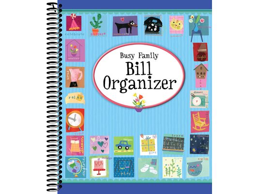 Busy Family Bill Organizer