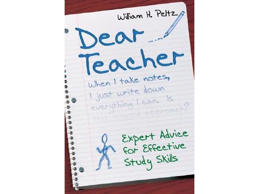 Dear Teacher: Expert Advice for Effective Study Skills