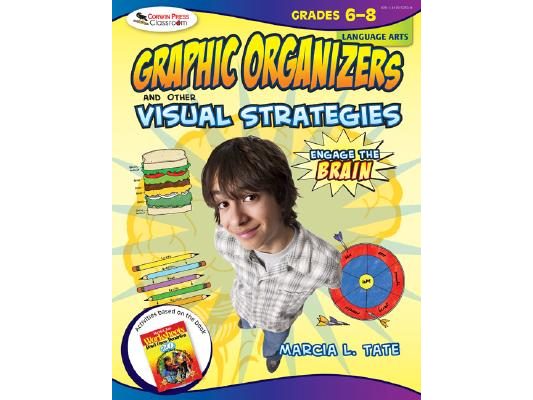 Engage the Brain: Graphic Organizers and Other Visual Strategies, Language Arts, Grades 6-8