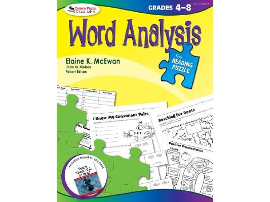 The Reading Puzzle: Word Analysis, Grades 4-8