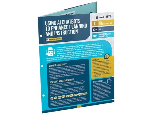 Using AI Chatbots to Enhance Planning and Instruction (Quick Reference Guide)