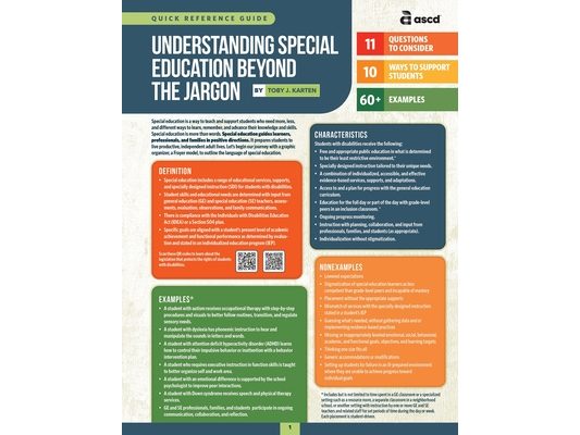Understanding Special Education Beyond the Jargon (Quick Reference Guide)