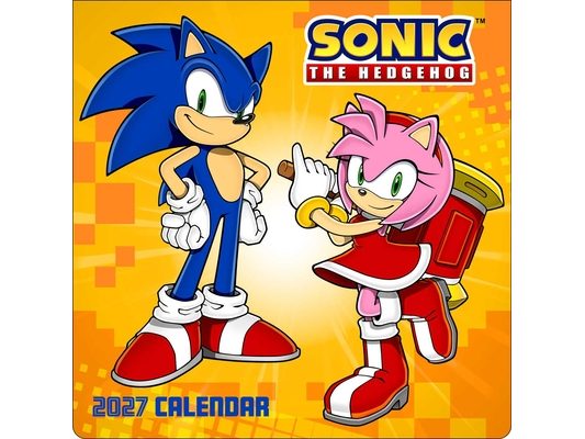Sonic the Hedgehog 2027 Wall Calendar