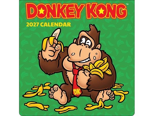 Donkey Kong 2027 Wall Calendar