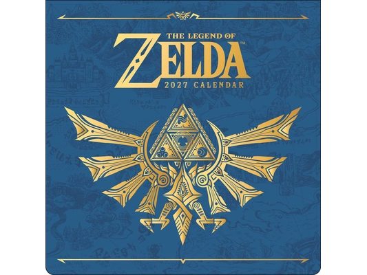 Legend of Zelda 2027 Wall Calendar
