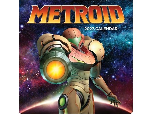 Metroid 2027 Wall Calendar