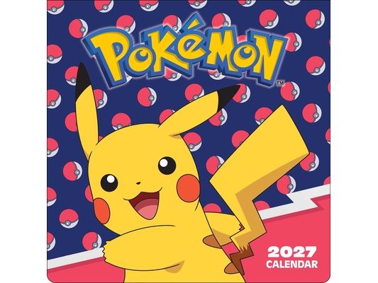 Pokémon 2027 Wall Calendar