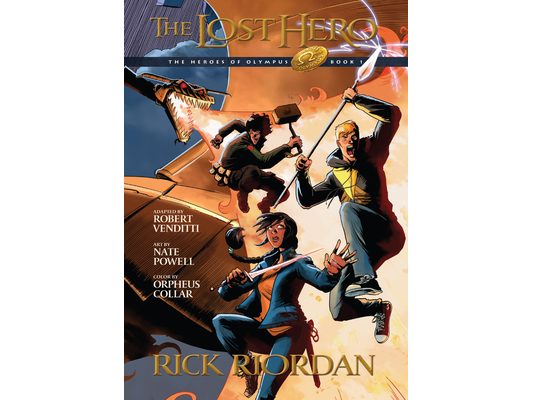 Heroes of Olympus, Book One: Lost Hero: The Graphic Novel, The-Heroes of Olympus, Book One