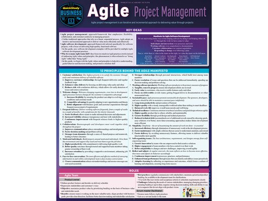 Agile Project Management: A Quickstudy Laminated Reference Guide