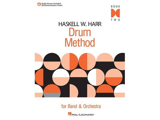 Haskell W. Harr Drum Method - Book Two Book/Online Audio [With CD (Audio)]