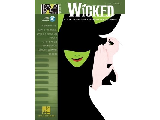 Wicked Piano Duet Play-Along Volume 20 - Book/Online Audio National Federation of Music Clubs 2024-2028 Selection [With CD (Audio)]