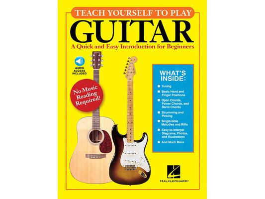 Teach Yourself to Play Guitar a Quick and Easy Introduction for Beginners Book/Online Audio [With CD (Audio)]