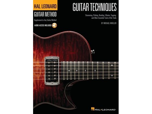 Guitar Techniques - Hal Leonard Guitar Method Book/Online Audio [With CD]