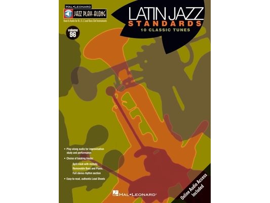 Latin Jazz Standards - Jazz Play-Along Volume 96 (Book/Online Audio) [With CD (Audio)]