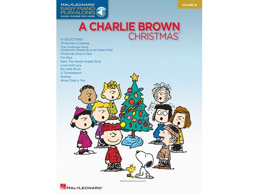 Charlie Brown Christmas: Easy Piano Play-Along Volume 29 [With CD (Audio)]