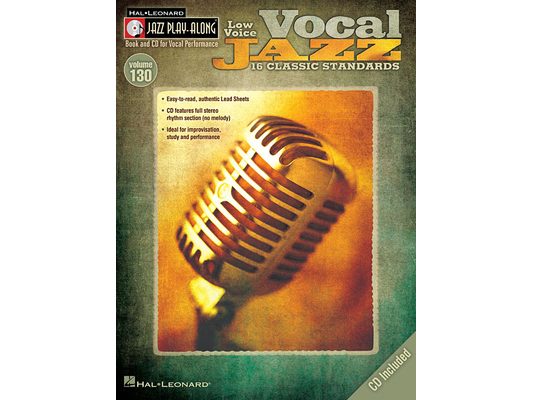 Vocal Jazz (Low Voice) [With CD (Audio)]