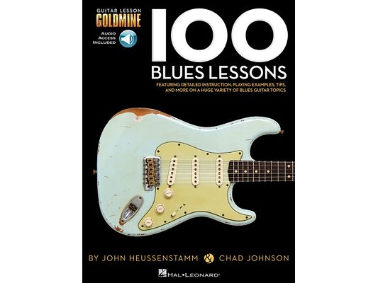 100 Blues Lessons - Guitar Lesson Goldmine Series (Bk/Online Audio) [With Auidio Access]