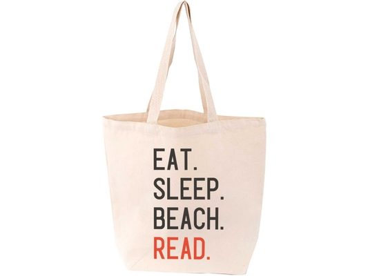Eat. Sleep. Beach. Read. Tote