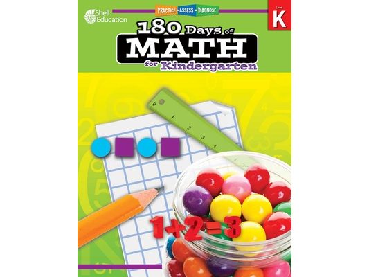 180 Days(tm) Math for Kindergarten: Practice, Assess, Diagnose