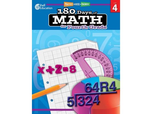 180 Days(tm) Math for Fourth Grade: Practice, Assess, Diagnose