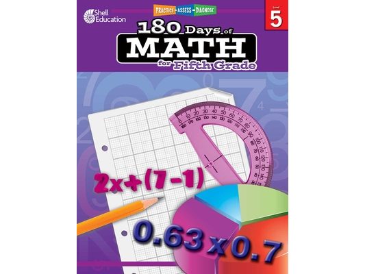 180 Days(tm) Math for Fifth Grade: Practice, Assess, Diagnose