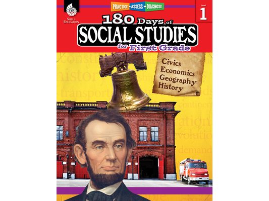 180 Days(tm) Social Studies for First Grade: Practice, Assess, Diagnose