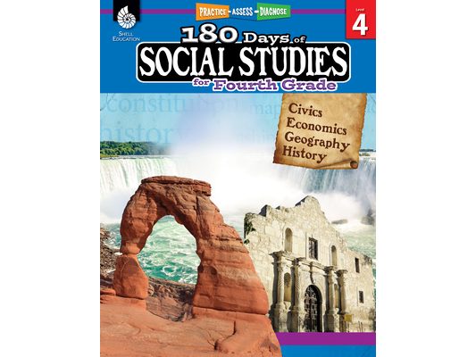 180 Days(tm) Social Studies for Fourth Grade: Practice, Assess, Diagnose