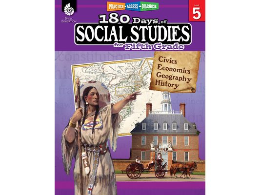 180 Days(tm) Social Studies for Fifth Grade: Practice, Assess, Diagnose